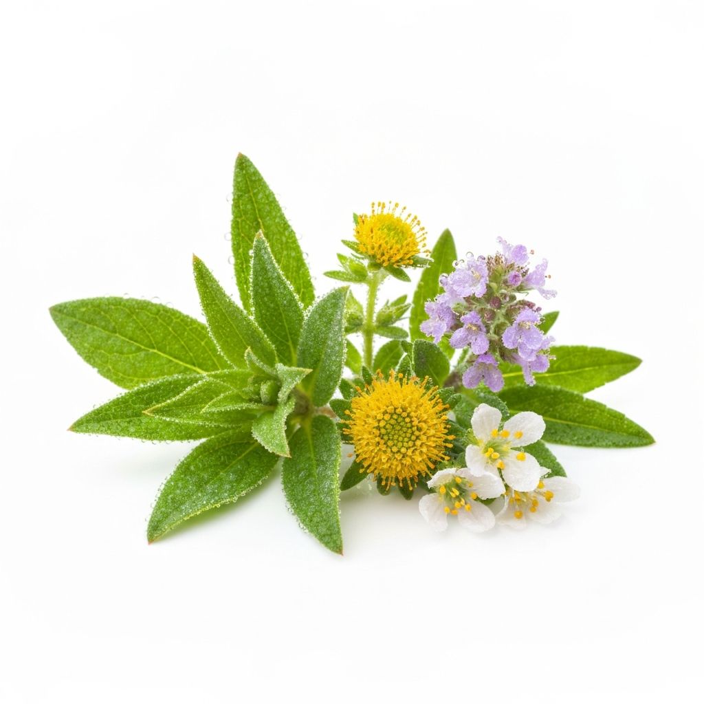 Alpine Kräuter und Pflanzen